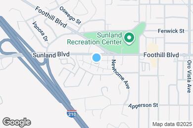 Map image of the property - 10506 Sunland Blvd