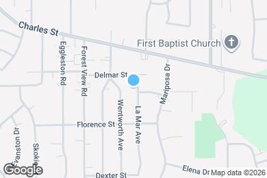 Map image of the property - 2115 La Mar Ave
