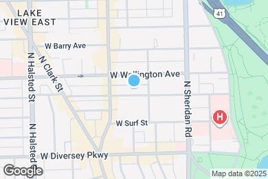 Map image of the property - 520 W Oakdale Ave