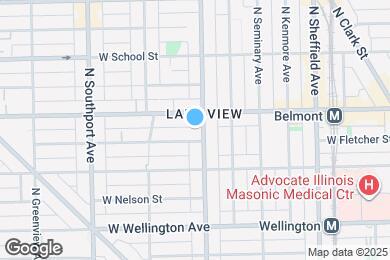 Map image of the property - 3142 N Racine Ave