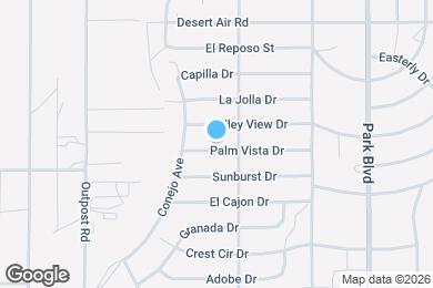 Map image of the property - 61542 Palm Vista Dr