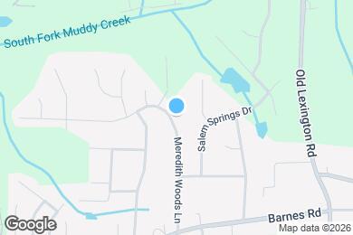 Map image of the property - Room in House on Meredith Woods Ln