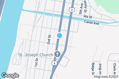 Map image of the property - 374 3rd St