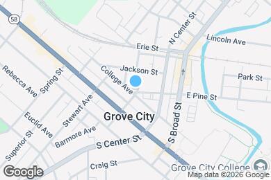 Map image of the property - 241 W Pine St