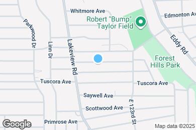 Map image of the property - 11506 Ohlman Ave