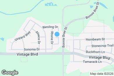 Map image of the property - 4608 Merlot Dr