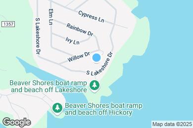 Map image of the property - 8383 S Lakeshore Dr