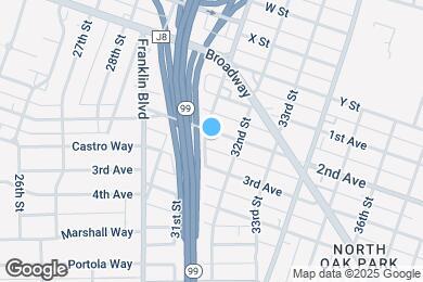Map image of the property - 3108 2nd Ave