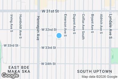 Map image of the property - 3231 Fremont Ave S