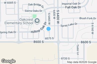 Map image of the property - 8526 S 6465 W