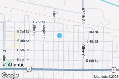 Map image of the property - 408 E 4th St