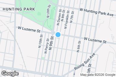 Map image of the property - 3944 N 8th St