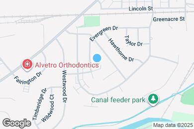 Map image of the property - 1128 Amherst Dr