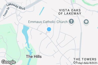 Map image of the property - 402 Luna Vista Dr