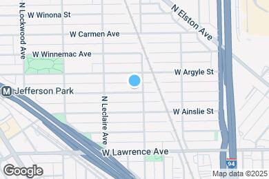 Map image of the property - 5014 W Strong St