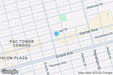 Map image of the property - 1322 Garnet Ave