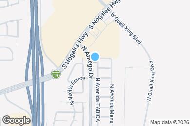 Map image of the property - 2535 N Avenida TABICA