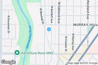 Map image of the property - 2463 N Bartlett Ave