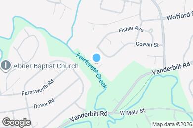 Map image of the property - The Bluffs Apartments