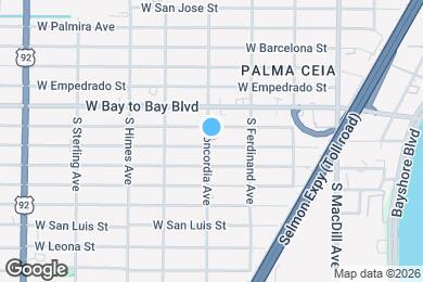 Map image of the property - 3321 W San Juan St