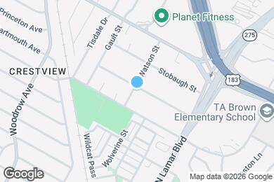 Map image of the property - 7615 Watson St