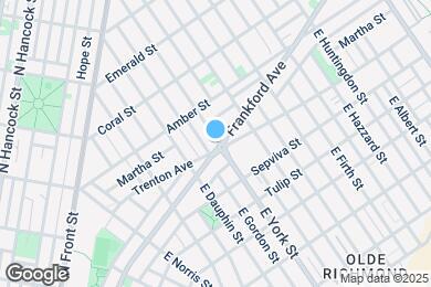 Map image of the property - 2332 Frankford Ave