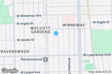 Map image of the property - 4868 N Hermitage Ave
