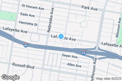 Map image of the property - 2806 Lafayette Ave