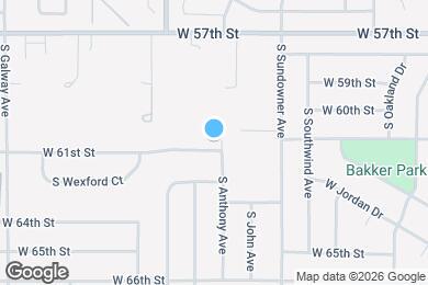 Map image of the property - Spacious 4BR, 2BA Gem with Fireplace and Open Basement