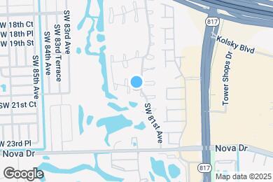 Map image of the property - 2125 SW 81st Ave