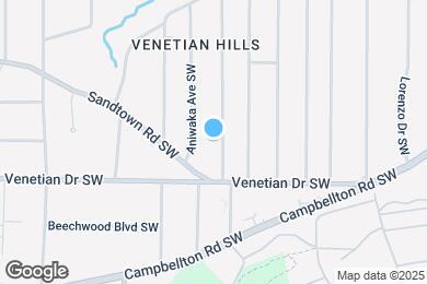 Map image of the property - 1443 Willow Trail SW