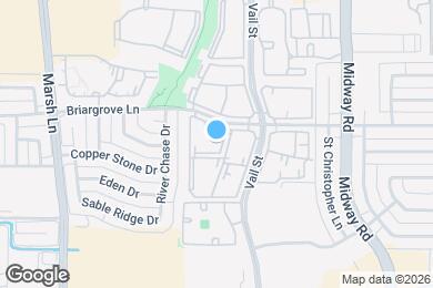 Map image of the property - Oak Row North Dallas