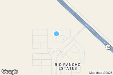 Map image of the property - 18489 W El Cortez Pl