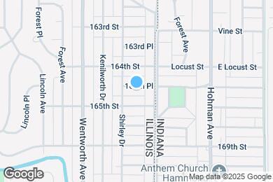 Map image of the property - 27 164th Pl