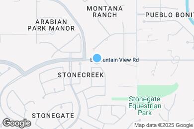 Map image of the property - 11860 E Purdue Ave