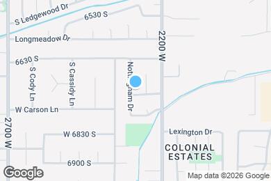 Map image of the property - 2286 Moor Ln