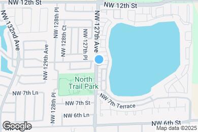 Map image of the property - 12694 NW 8th Trl