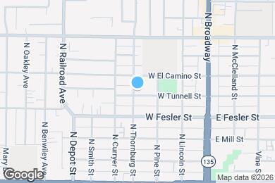Map image of the property - 327 W Tunnell St