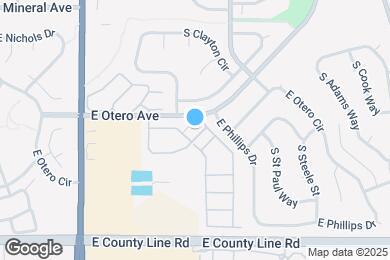 Map image of the property - 2740 E Otero Plz