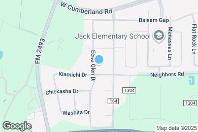 Map image of the property - 15831 Echo Glen Dr