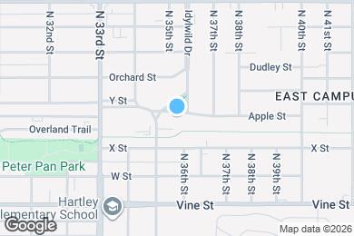 Map image of the property - 3535 Apple St