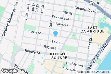 Map image of the property - 164 Charles St