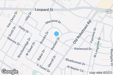 Map image of the property - 425 Bartlett Dr