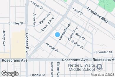 Map image of the property - 11989 Sycamore St