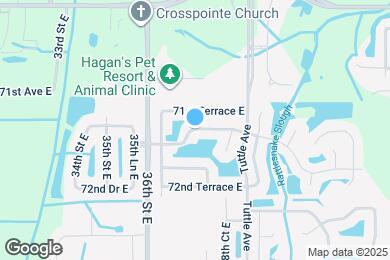 Map image of the property - 3712 72nd Ave Cir E