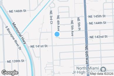 Map image of the property - 14212 NE 4th Ave