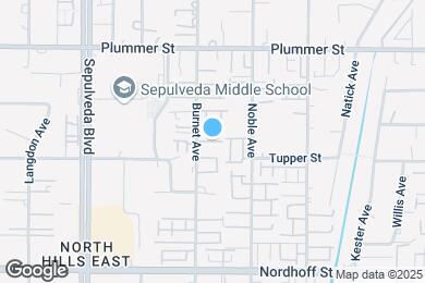 Map image of the property - 9324 Burnet Ave