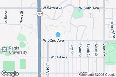 Map image of the property - 2841 W 52nd Ave