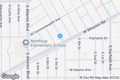 Map image of the property - 425 S 6th St