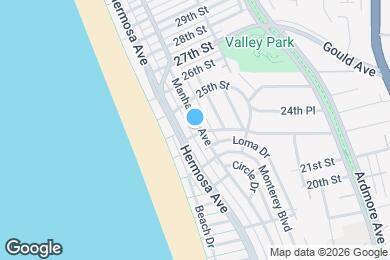 Map image of the property - 2410 Palm Dr